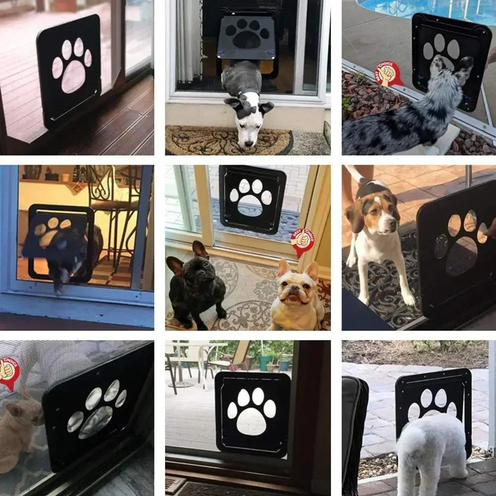 Porte moustiquaire pour chat et chien accès libre sans bruit