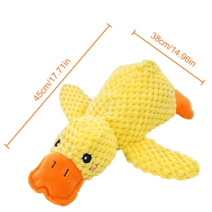 Jouet Apaisant en Peluche – Le Canard Couineur - HautePattes