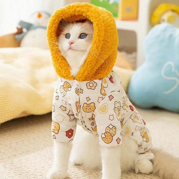 Veste d’hiver pour chien ou chat – Confort, style & protection