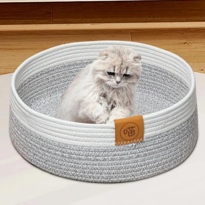Panier Premium en Corde de Coton - HautePattes