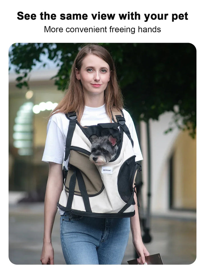 Sac à dos de transport ergonomique pour animaux - HautePattes