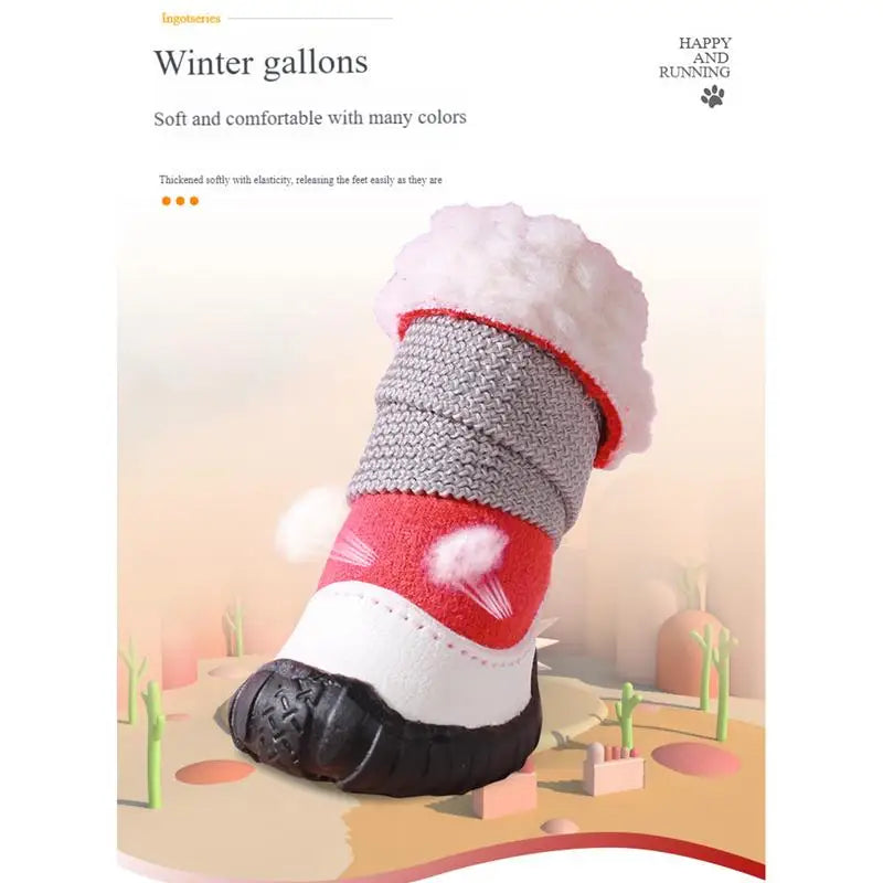 Bottes de Neige Ultra-Confort pour Chiens - HautePattes