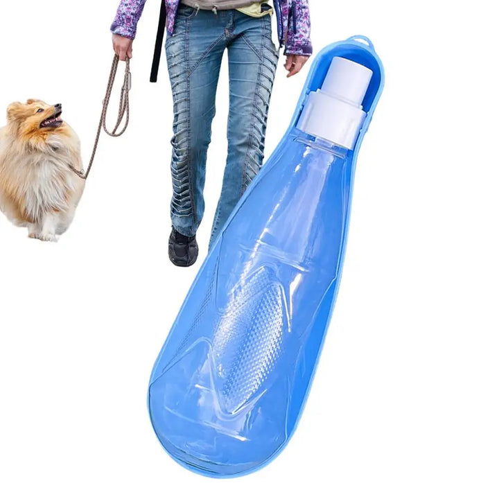 Bouteille d'eau portable 450 ml pour chiens - HautePattes