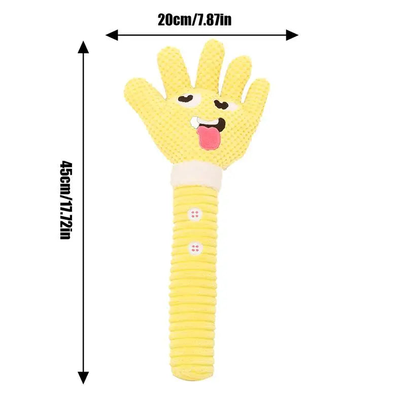 Jouet couineur en peluche mignon et texturé - HautePattes