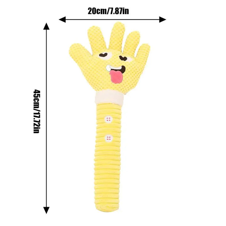 Jouet couineur en peluche mignon et texturé - HautePattes