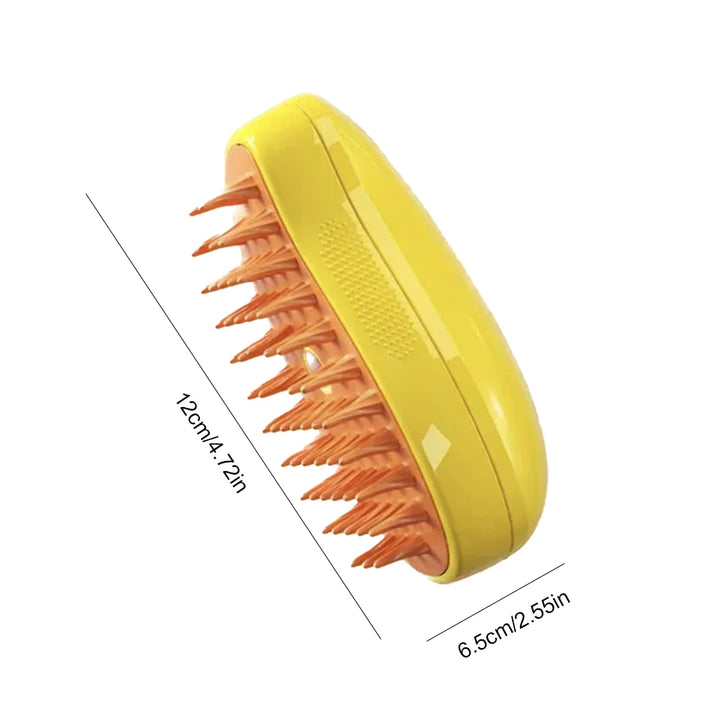 🐾 Brosse Vapeur 3-en-1 pour Chats et Chiens - HautePattes