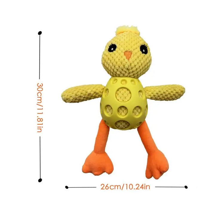 Jouet couineur pour chien Forme poussin - HautePattes