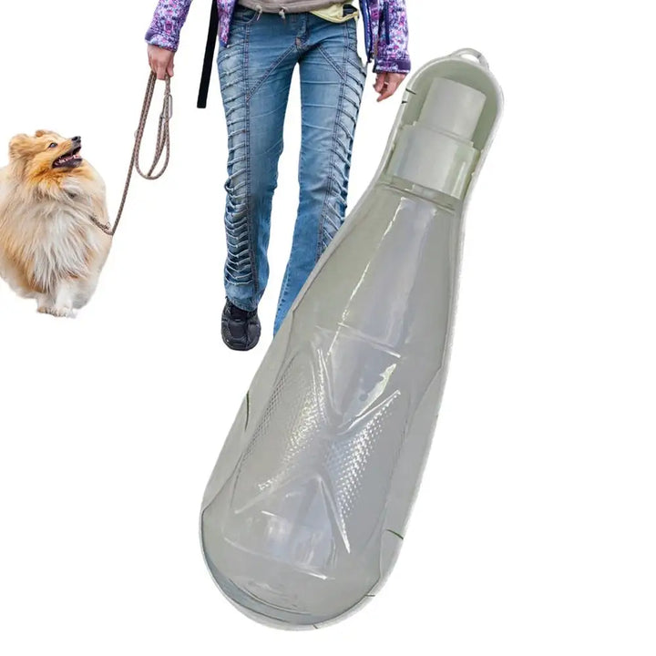 Bouteille d'eau portable 450 ml pour chiens - HautePattes