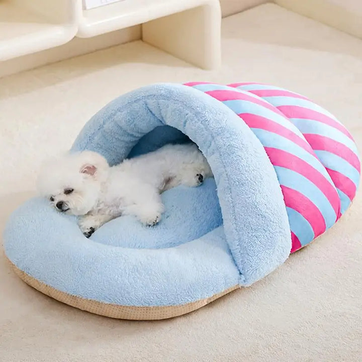 Lit d’hiver pour animaux de compagnie Design pantoufle - HautePattes