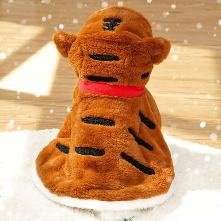 Cape d’hiver pour chien : douce, chaude, craquante