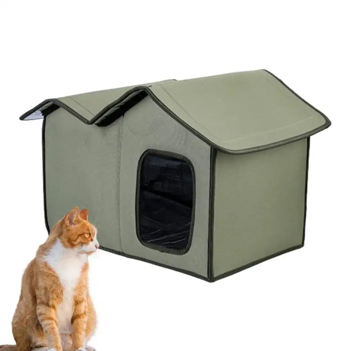Abri imperméable pour chat extérieur : un vrai refuge d’amour