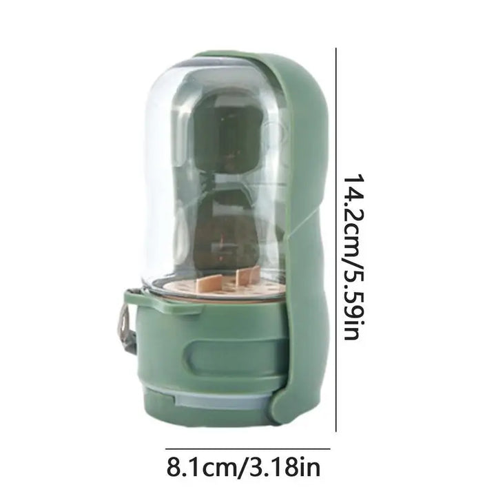 Gourde 2-en-1 pour Chiens – Hydratation & Nourriture - HautePattes