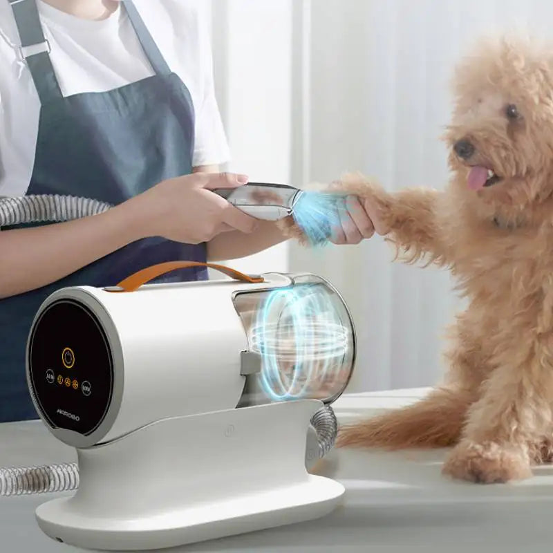 Kit de Toilettage Premium Aspirateur Ultra-Silencieux (2L) pour Chiens & Chats - HautePattes