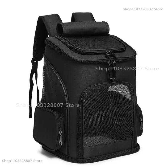 Sac à dos de Transport pour animaux de compagnie, respirant, pliable, sac de voyage, extensible, grande capacité, créatif pour chats et chiens - HautePattes